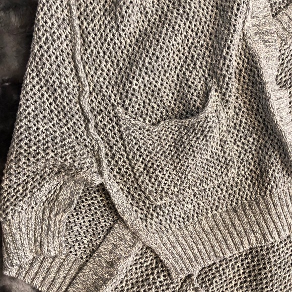 Women’s gray knit cardigan - Picture 6 of 8